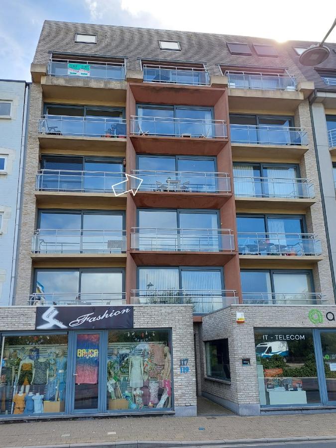 Studio 3 Bredene Met Strandcabine Exterior foto