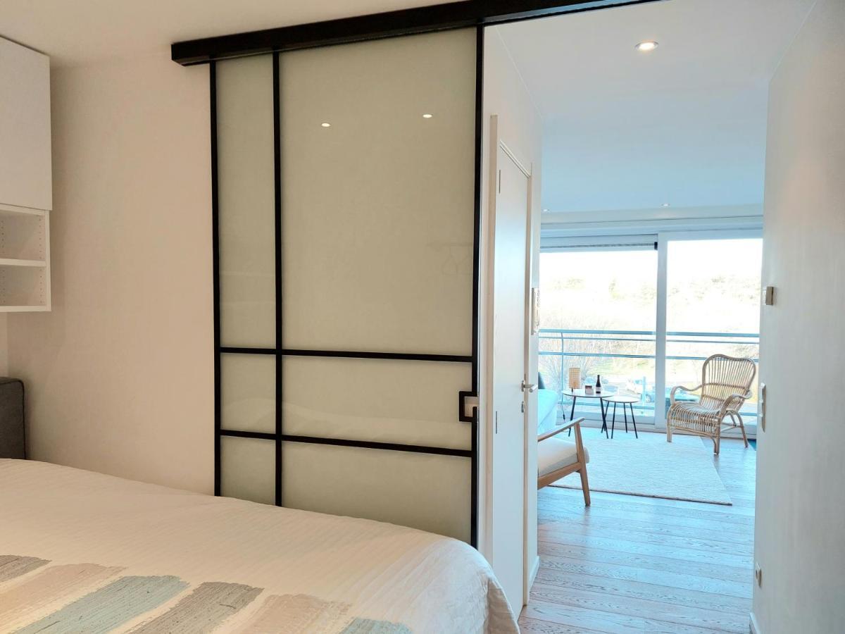 Studio 3 Bredene Met Strandcabine Exterior foto